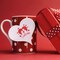 JULMELON Valentine's Day Stencils, 20Pcs Valentine Drawing Templates Reusable Plastic Template Stencils for Wall Floor Decor DIY Rock Dot Painting Art Projects (3inch)